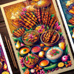 Keindahan Poster Makanan Tradisional Indonesia yang Menggugah Selera