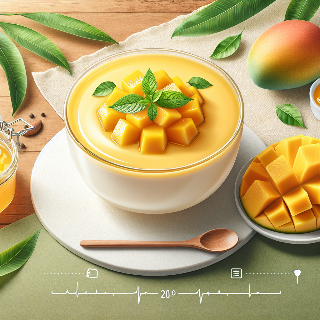 Resep Puding Mangga Segar dan Lezat untuk Pencuci Mulut Sempurna