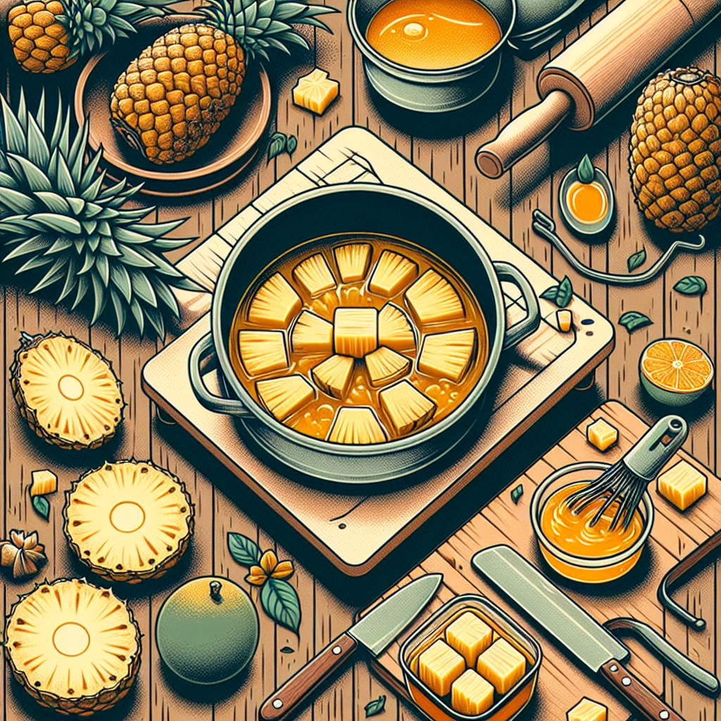 Resep Selai Nanas: Cara Membuat Selai Buah Nanas yang Lezat dan Mudah di