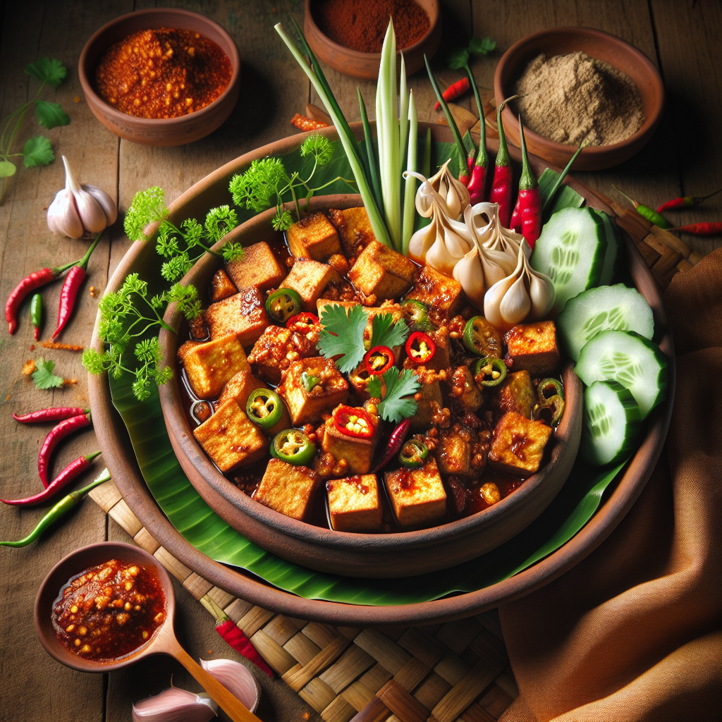 Deliciously Spicy and Tangy Tahu Gejrot Recipe