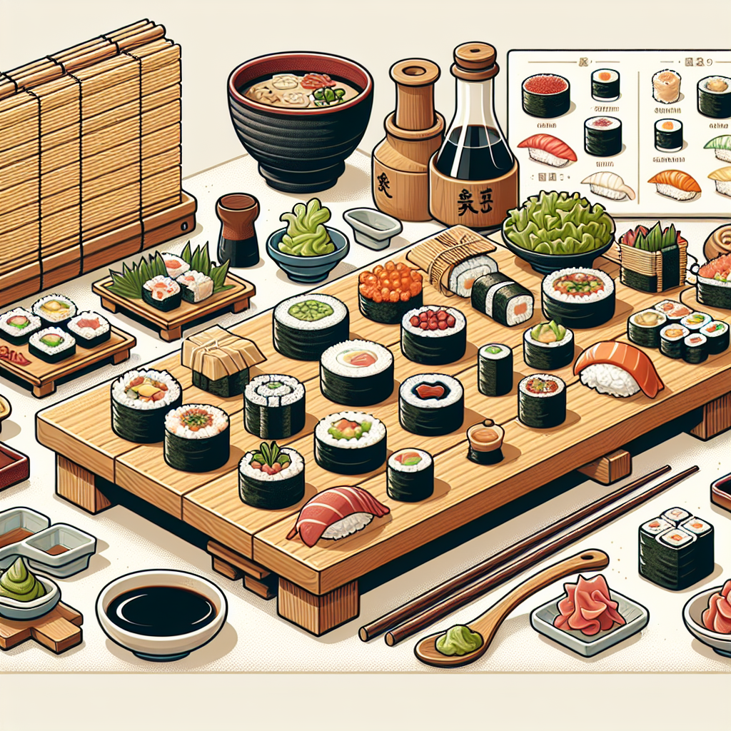 Resep Sushi: Panduan Lengkap Membuat Sushi Nikmat di Rumah